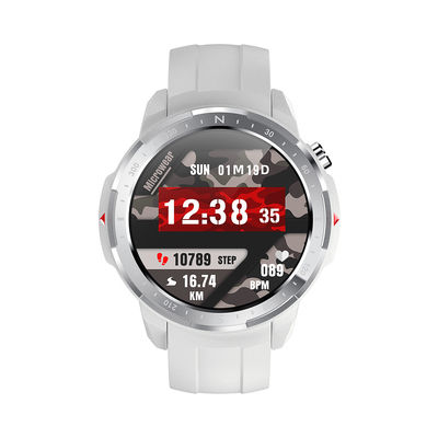 IP68 กันน้ำ MTK2502D Sleep Monitor Smart Watch Men Women 450MAH